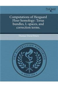 Computations of Heegaard Floer Homology
