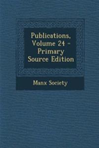 Publications, Volume 24