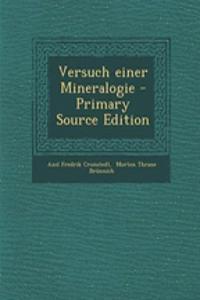 Versuch Einer Mineralogie - Primary Source Edition