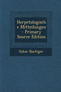 Herpetologische Mitteilungen
