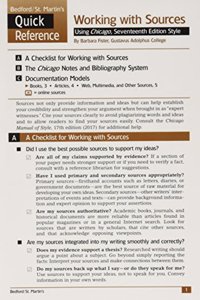 Working with Sources Using Chicago, Seventeenth Edition Style