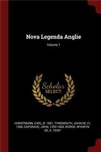 Nova Legenda Anglie; Volume 1