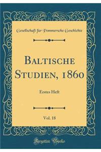 Baltische Studien, 1860, Vol. 18