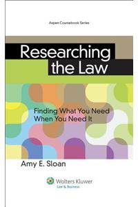 Researching the Law