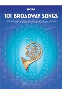 101 Broadway Songs for Horn