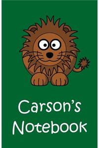 Carson's Notebook