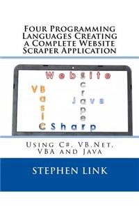 Four Programming Languages Creating a Complete Website Scraper Application