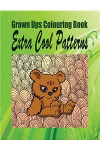 Grown Ups Colouring Book Extra Cool Patterns Mandalas