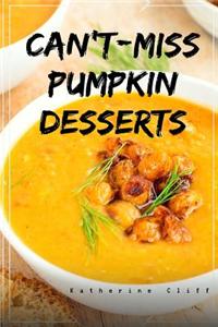 Can't-Miss Pumpkin Desserts