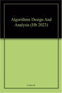 Algorithms Design And Analysis (Hb 2023)