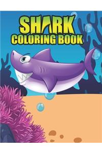 Shark coloring Book