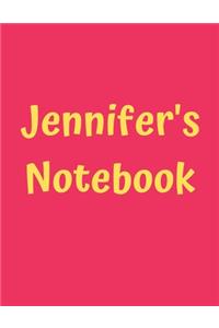 Jennifer's Notebook