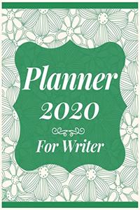 Planner 2020 for Writer