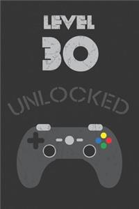 Level 30 Unlocked
