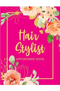 Hair Stylist Appointment Book