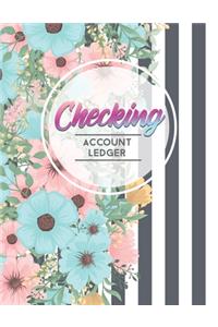Checking Account Ledger
