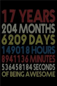 17 Years Of Being Awesome