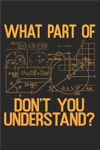 What Part Of Don't You Understand