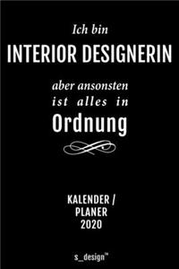 Kalender 2020 für Interior Designer / Interior Designerin