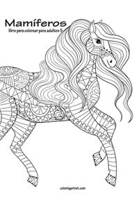 Mamíferos libro para colorear para adultos 5