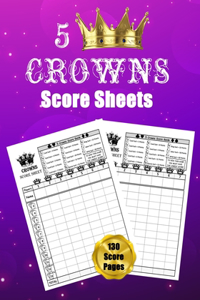 5 Crowns Score Sheets