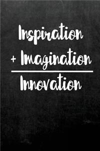 Inspiration + Imagination = Innovation