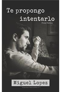 Te propongo intentarlo (Prosa Poética)