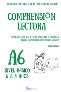 Cuadernos de comprensión lectora para niños de 6 a 8 años.