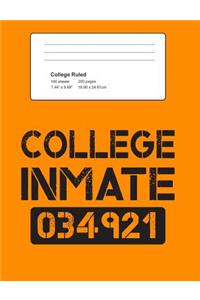 College Inmate
