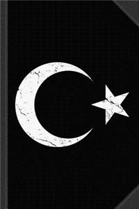 Turkey Flag Journal Notebook