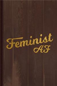 Feminist AF Journal Notebook