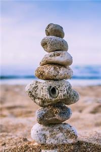 A Rock Cairn on a Beach in Hawaii Journal