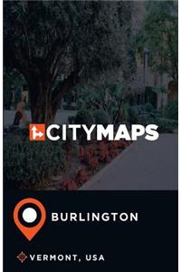 City Maps Burlington Vermont, USA