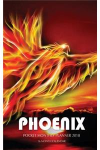 Phoenix Pocket Monthly Planner 2018