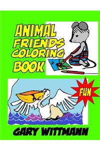 Animal Friends Coloring Book