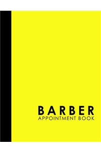 Barber Appointment Book