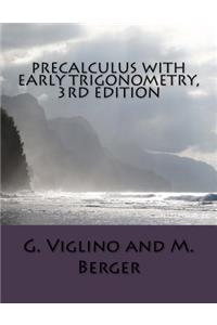 Precalculus with early trigonometry 3rd edition