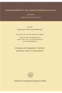 Umladung von langsamen, mehrfach geladenen Ionen in Neutralgasen