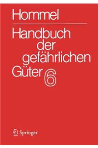 Handbuch Der GefÃ¤hrlichen GÃ¼ter. Band 6: MerkblÃ¤tter 2072 -2502