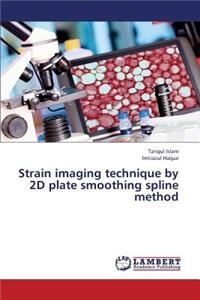 Strain Imaging Technique by 2D Plate Smoothing Spline Method