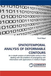 Spatiotemporal Analysis of Deformable Contours