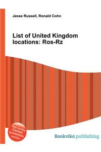 List of United Kingdom Locations