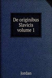 De originibus Slavicis