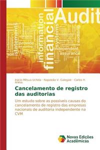Cancelamento de registro das auditorias