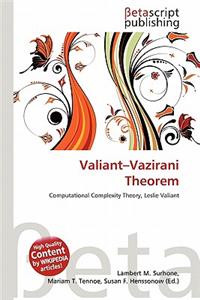 Valiant-Vazirani Theorem