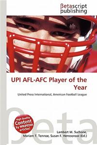 Upi Afl-Afc Player of the Year