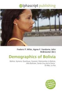 Demographics of Bolivia