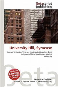 University Hill, Syracuse