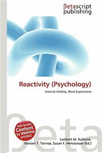 Reactivity (Psychology)