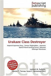 Urakaze Class Destroyer